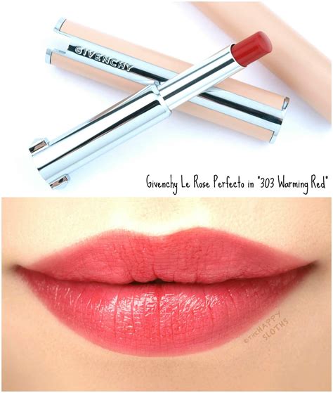 givenchy le rose perfecto 101|Givenchy color changing lip gloss.